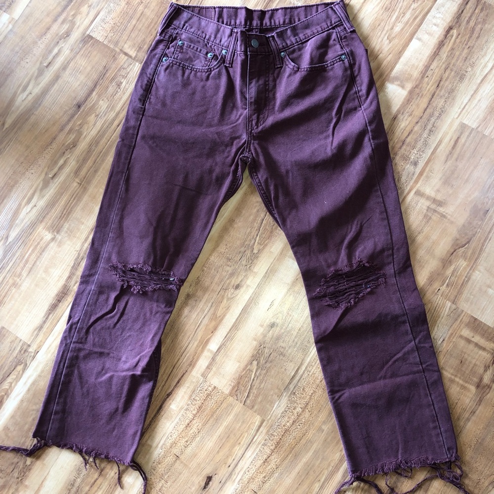 Denim Distressed Jeans